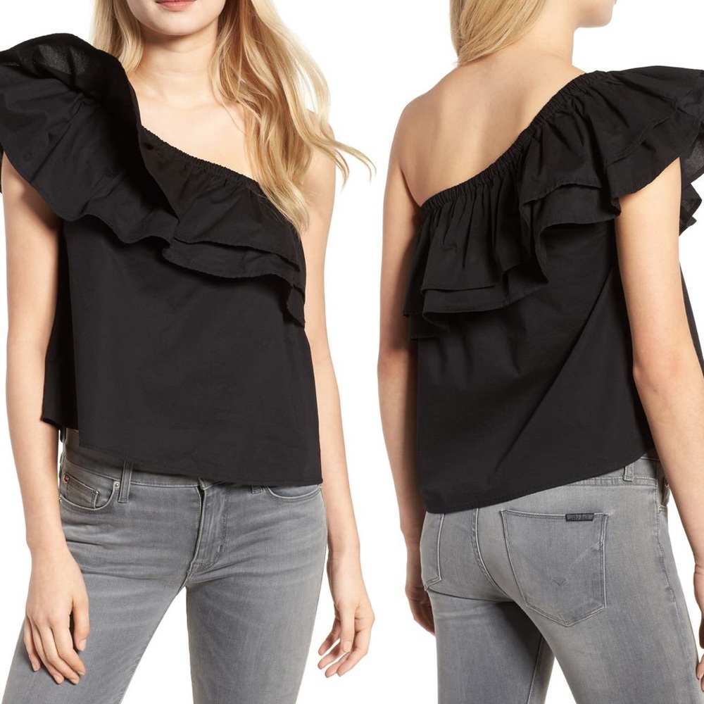 Sincerely Jules Everly One Shoulder Top